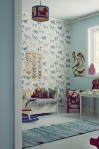 vintage niebieski pokój dla dziecka blog.scandikids.pl pinterest