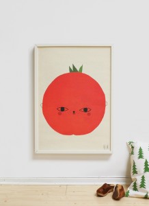 plakat z pomidorem fine little day tomato