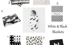 czarno-biały-kocyk-dla-niemowlaka-dziecka-w-choinki-krzyżyki-kropki-chmurki-hi-serce-fine-little-day-farg-form1